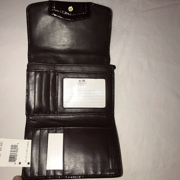 Coach Ashley Scarf Print Compact Clutch Wallet - Picture 5 of 14